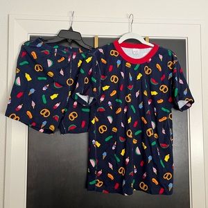 Hanna Andersson Snack Pajamas size M unisex